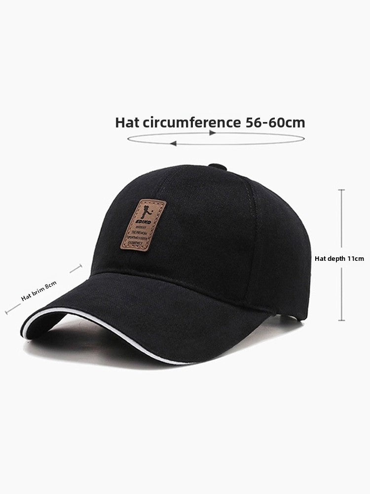Gorra de béisbol negra