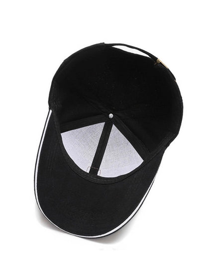 Gorra de béisbol negra