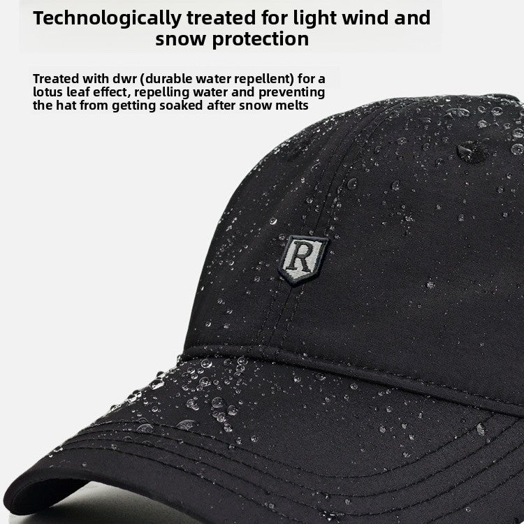 Gorra de béisbol ajustable de secado rápido con protección solar