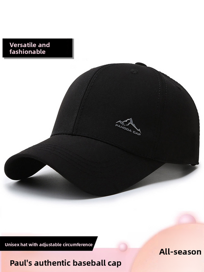 Gorra de béisbol negra