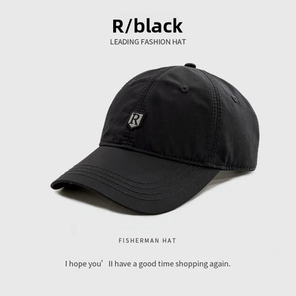 Gorra de béisbol ajustable de secado rápido con protección solar